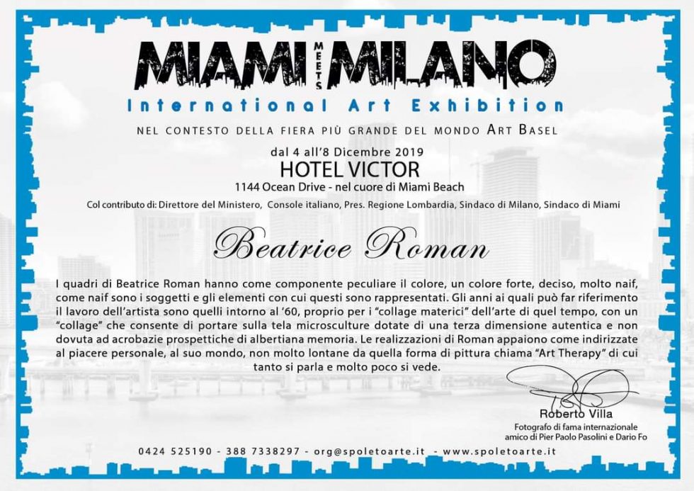 Miami Meets Milano International Art Exhibition